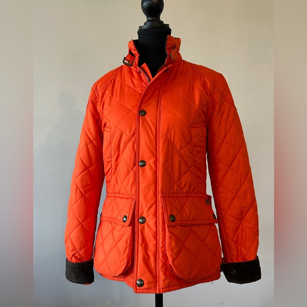 Polo Ralph Lauren Women’s Orange Quilted Jacket